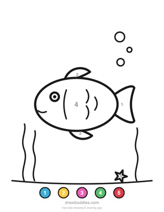Fish — Color by number