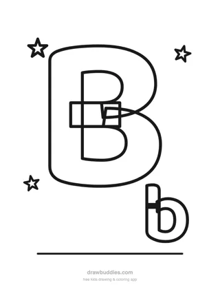 Letter B