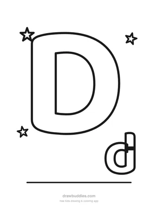 Letter D