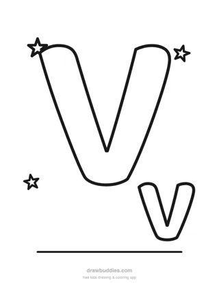 Letter V